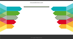 Desktop Screenshot of nexusediciones.com